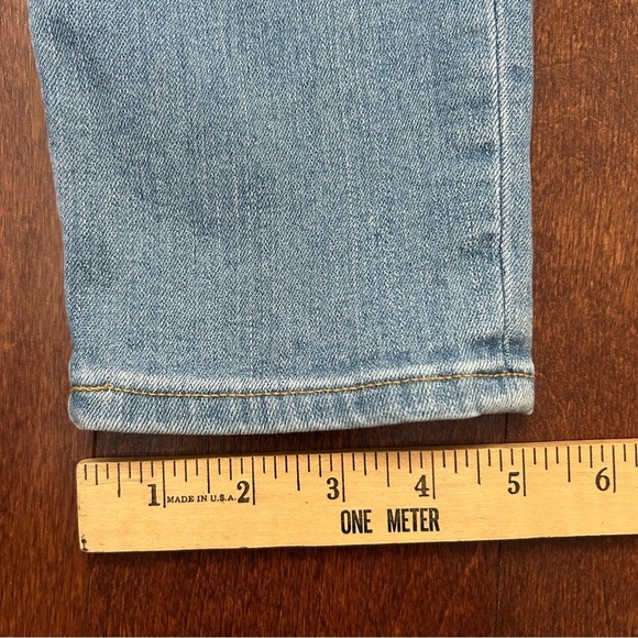 Rag & Bone Nina High-Rise Ankle Skinny Blue Denim Jeans, Size 31 - Picture 11 of 11